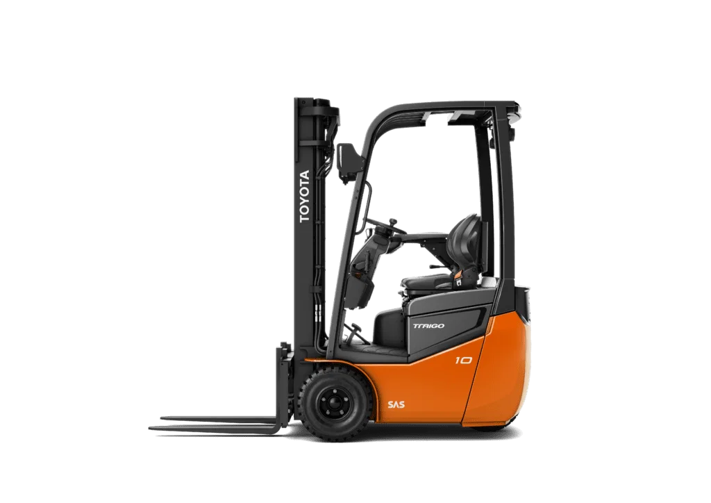 Toyota Traigo 24V heftruck - compacte 3-wiel heftruck in magazijn | Prins Tilburg