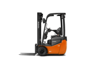 Toyota Traigo 24V heftruck - compacte 3-wiel heftruck in magazijn | Prins Tilburg