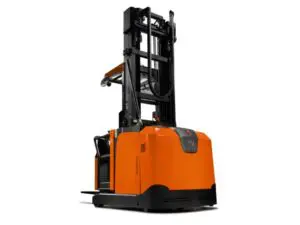 Toyota OME100H orderpicker voor hoogfrequent picken tot 7.700 mm in smalgangsystemen | Prins Maasdijk