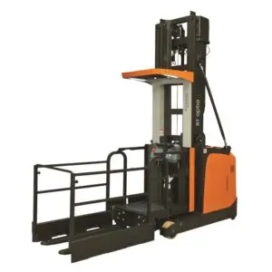 Toyota OME120HW orderpicker met laadframe voor complete palletpicking tot 12.100 mm hoogte | Prins Maasdijk