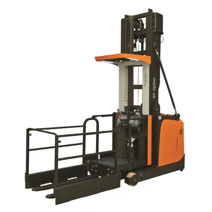 Toyota OME120HW orderpicker met laadframe voor complete palletpicking tot 12.100 mm hoogte | Prins Maasdijk