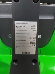 CESAB P218 685/1000 – Pallettruck Elektro