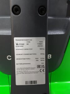 CESAB P218 685/1000 – Pallettruck Elektro